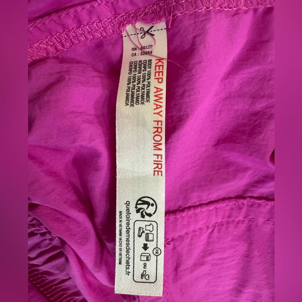 Daily Practice Pink Base Jump Cargo Parachute Pants XS - Picture 4 of 10